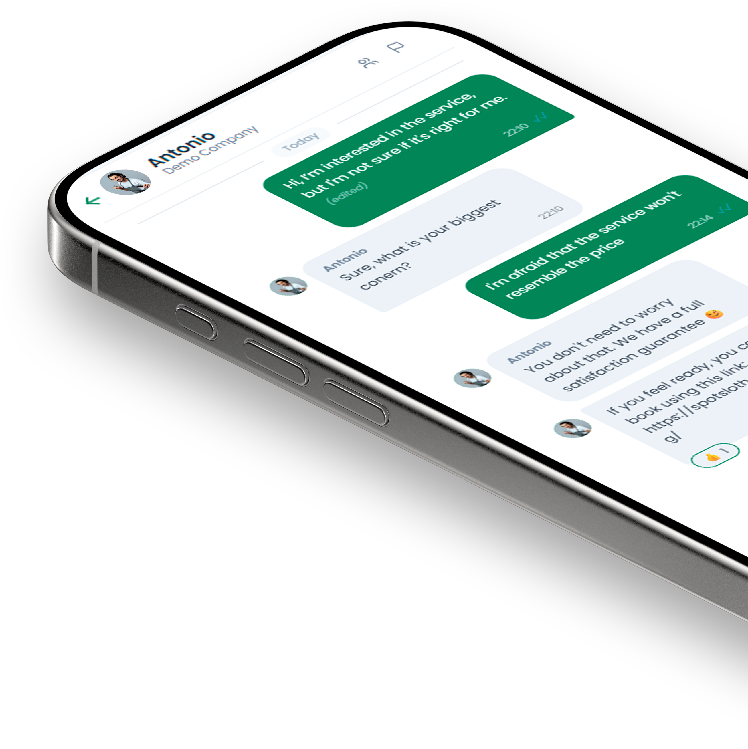 Messaging interface
